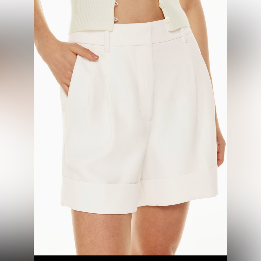 Aritzia Labyrinth shorts in Light Birch size 4